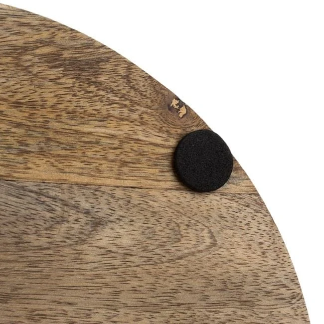 Suport prajituri lemn natural 2 nivele ø25cm, imagine 4
