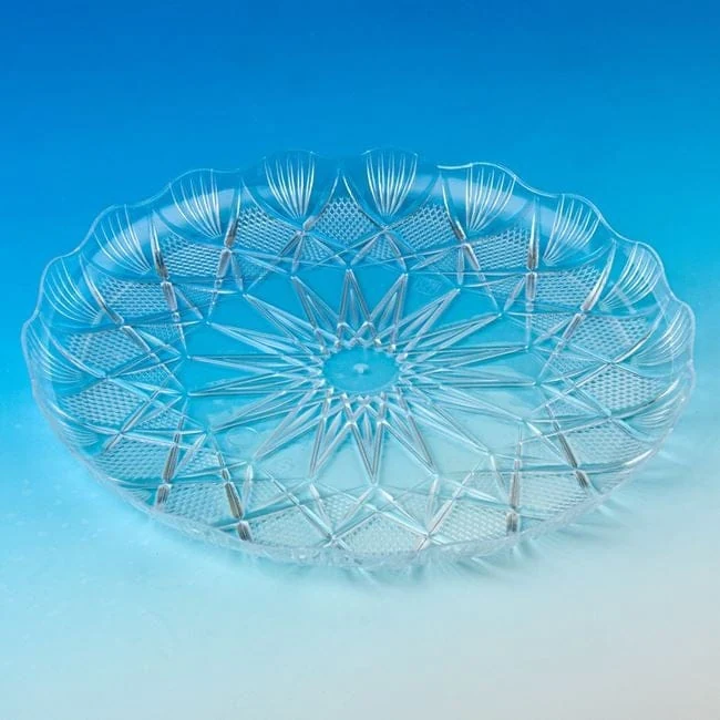 Platou de Plastic Transparent Ø35cm
