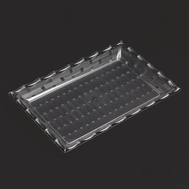 Platou de plastic transparent 42x28x3cm, imagine 2