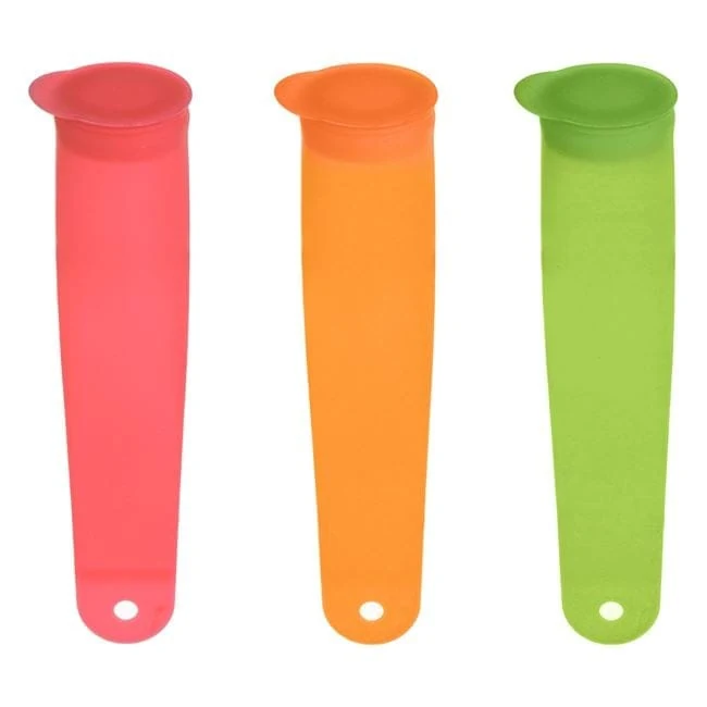 Bunte Silikonhüllen für Granita, 4x20 cm – 3 Stück