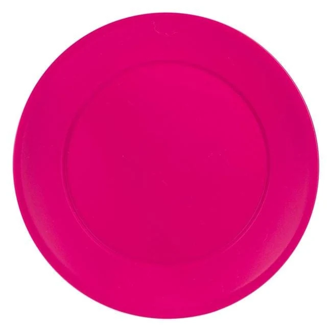 Farfurie din Plastic Fucsia Ø23cm