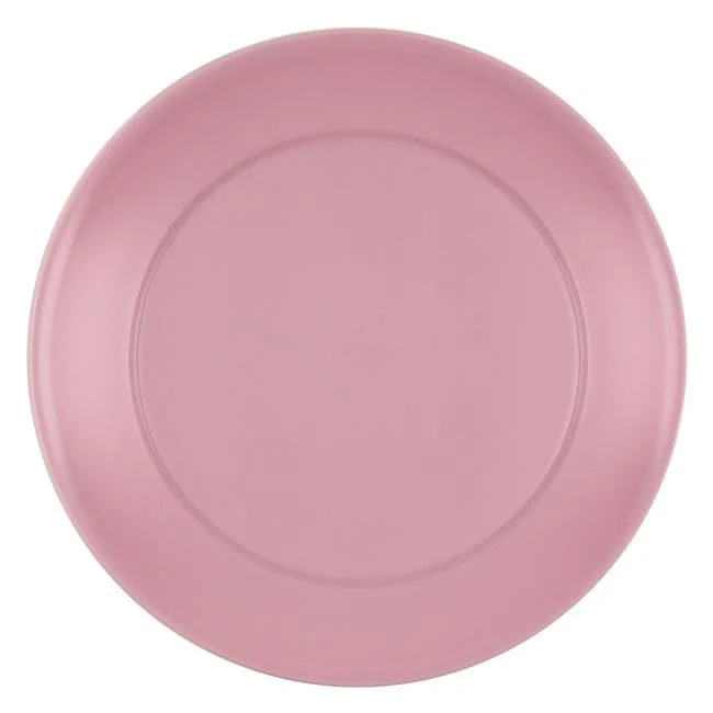 Farfurie din Plastic Powder Pink 23cm