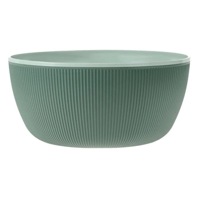 Купа din plastic зелен - зелен menta с model dungi 4l
