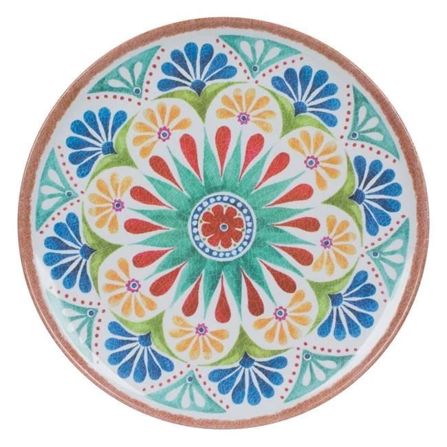 Tányér din melamina  model tribal 27.5cm