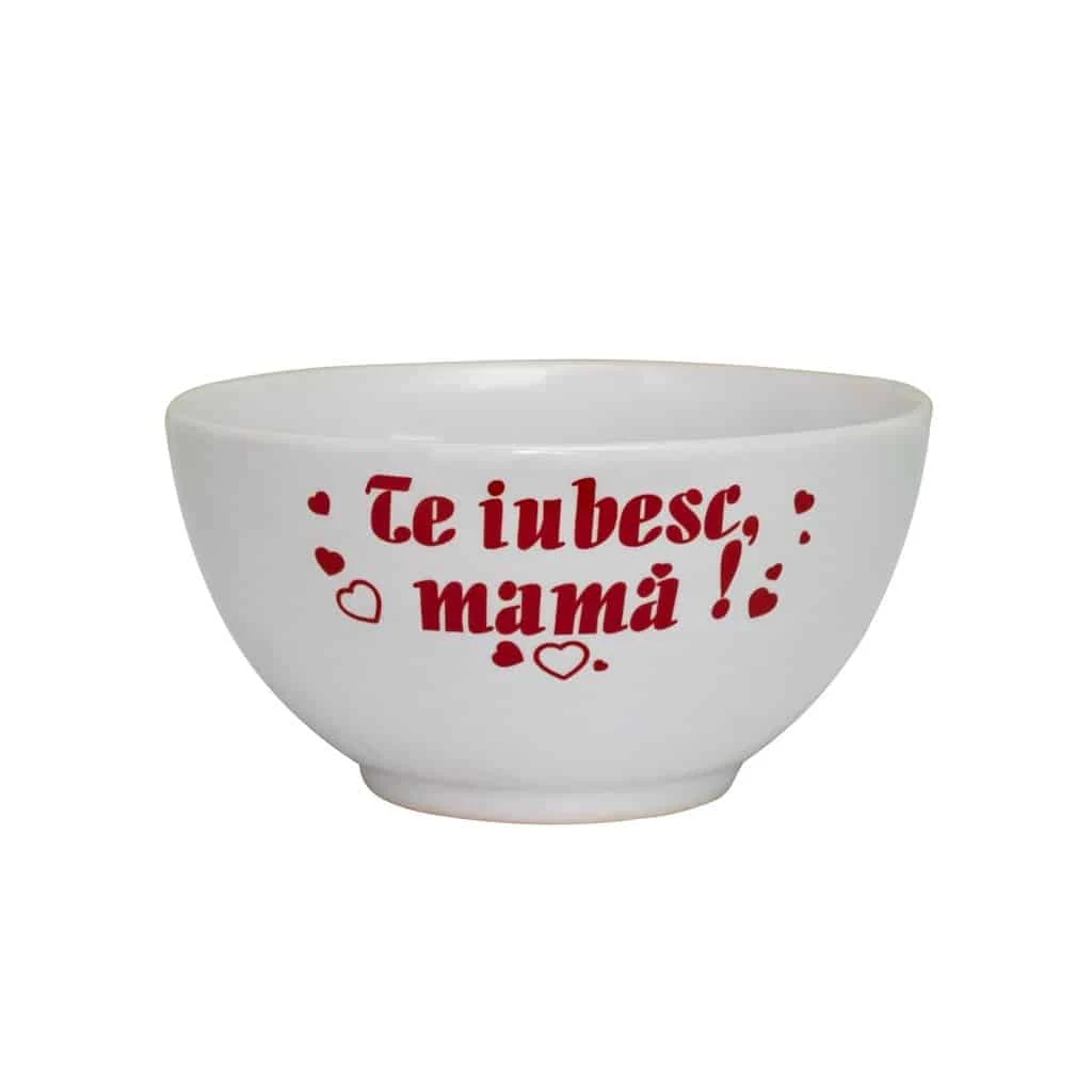 Купа micut pentru gustari, 200 ml, червен intens