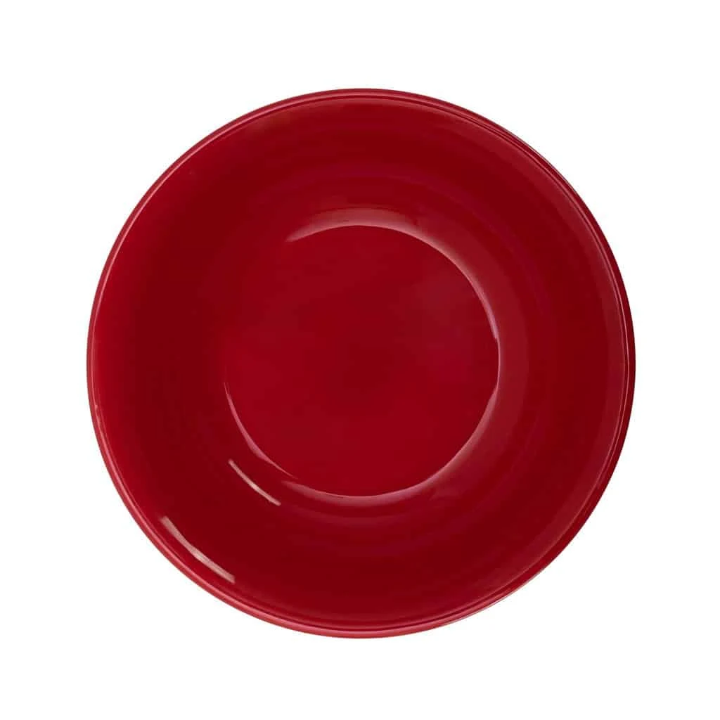 Salad bowl, 1300 ml, red