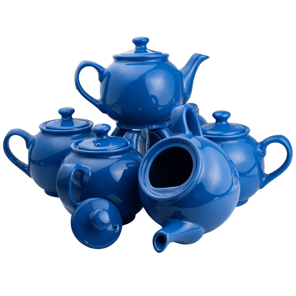 Set 6 ceainice blau regal, 600 ml