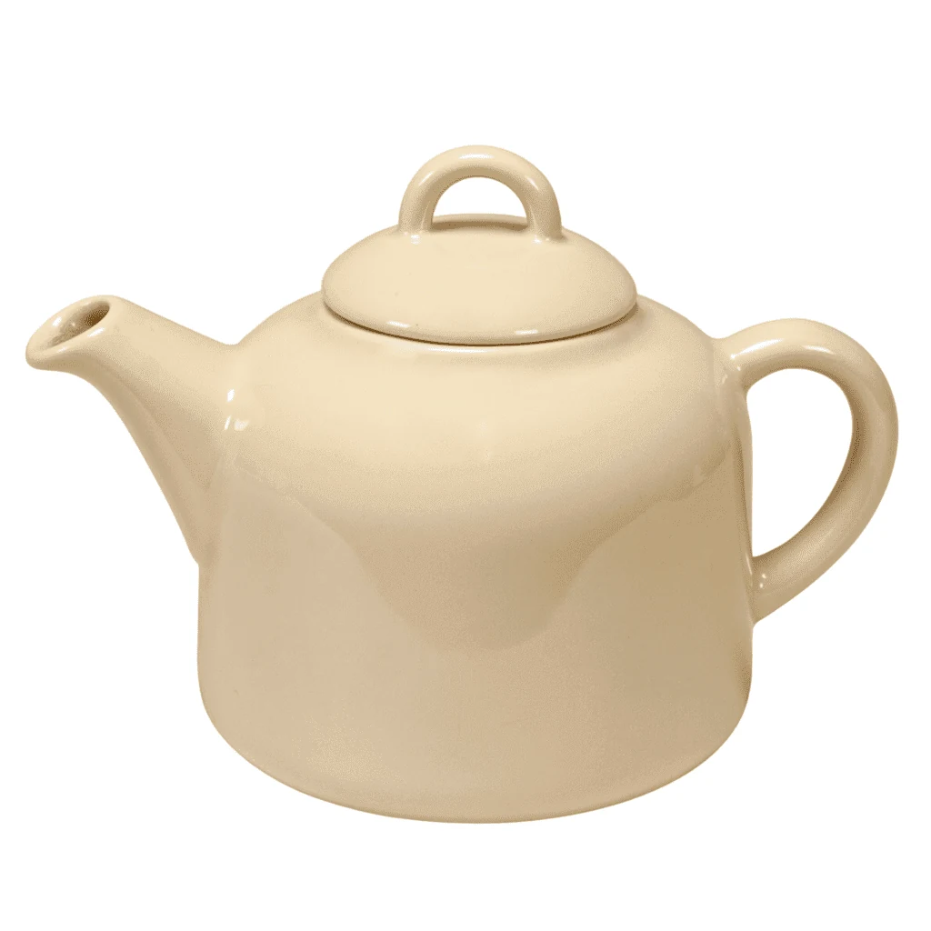 Ceainic mit capac, 500 ml, creme ocru