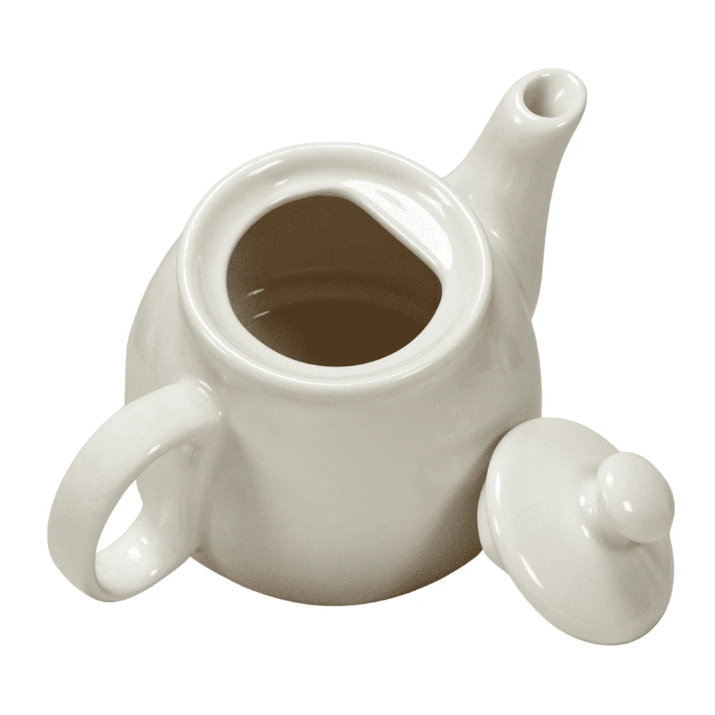 Ceainic weiß pur mit capac, 500 ml