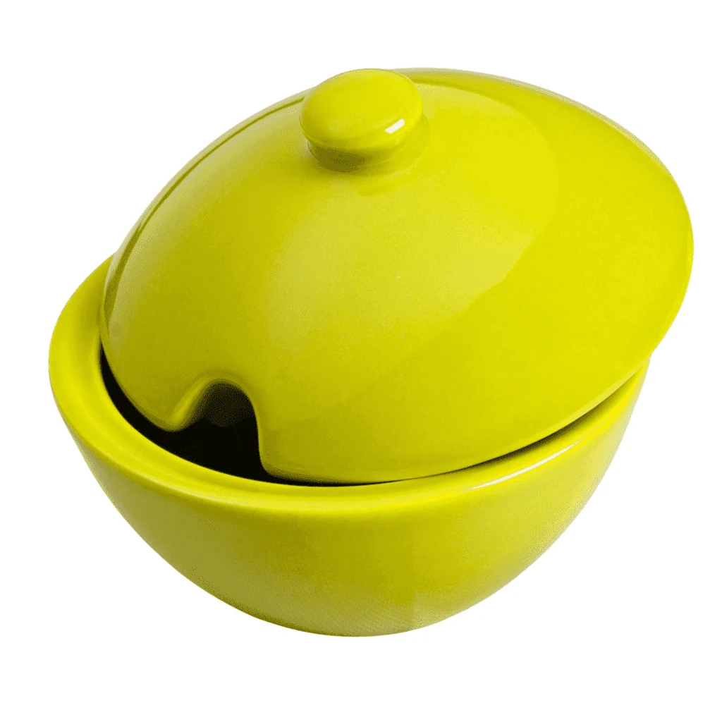 Cutie depozitare zahar, 200 ml, πράσινο neon