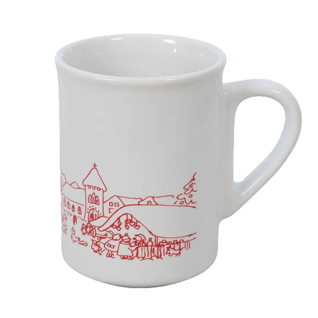 Κούπα decor craciun, 280 ml, λευκό arctic