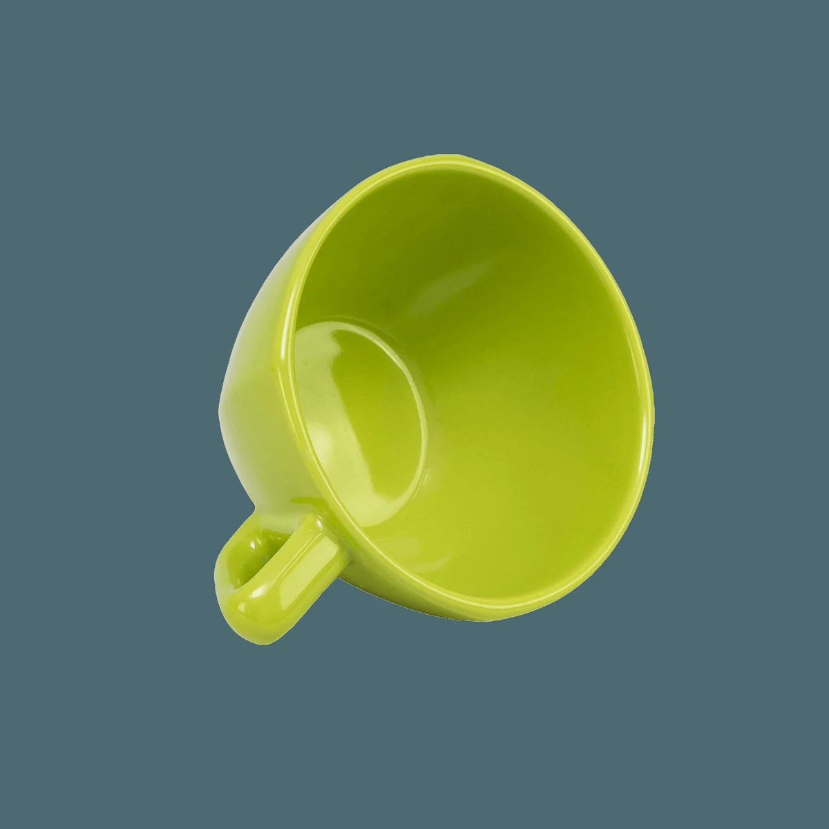 Cana jumbo 400 ml, verde, imagine 3