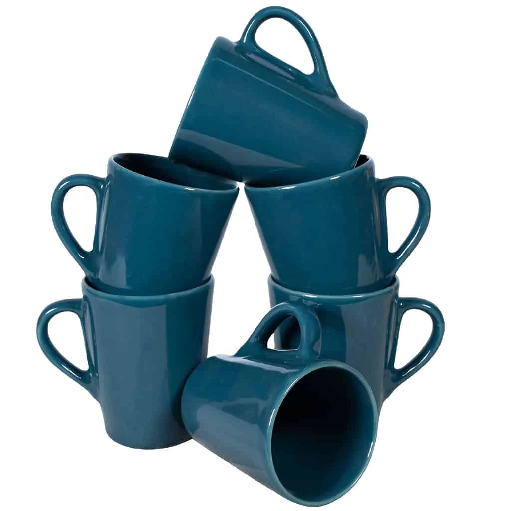 Set 6 Becher blau jEANs, 220 ml