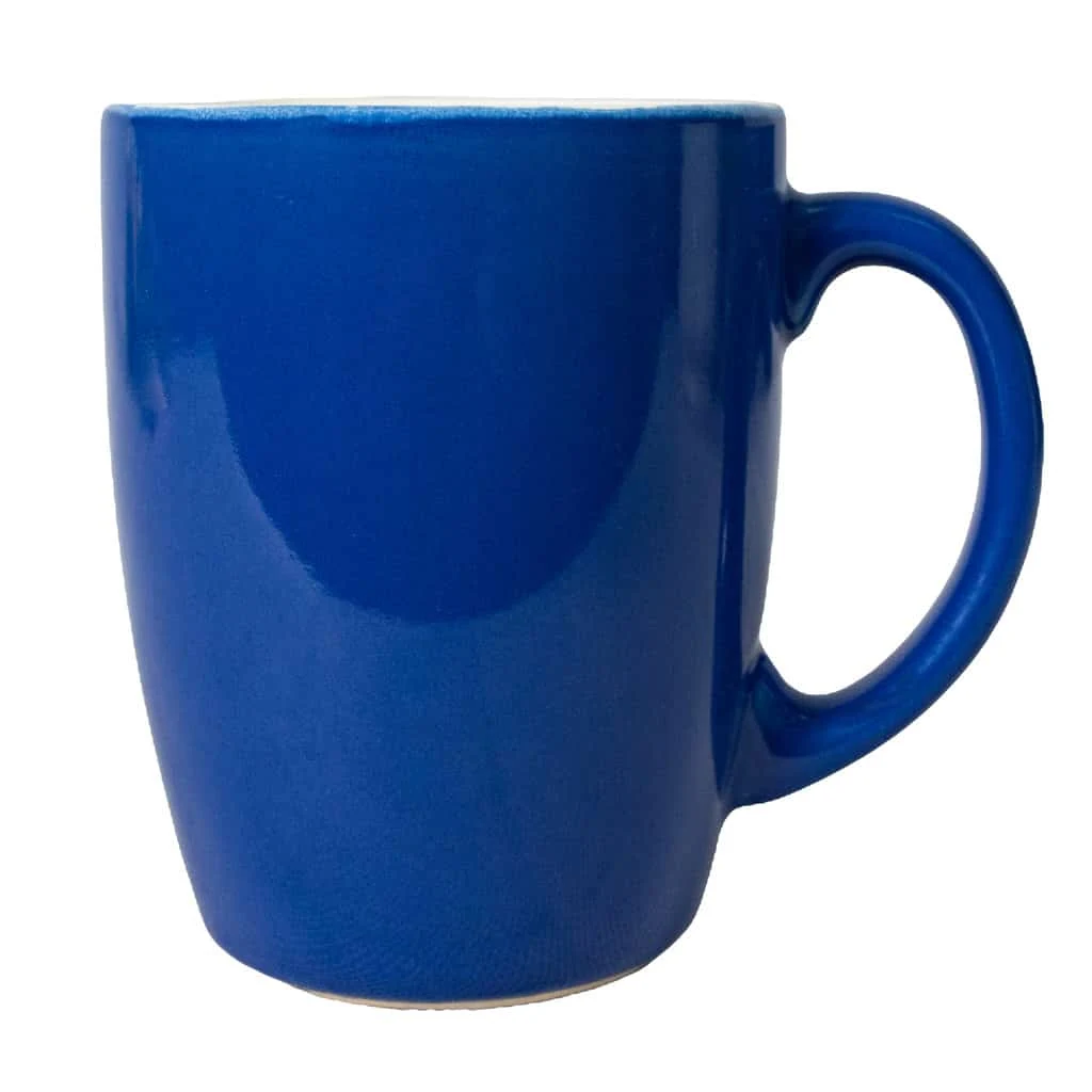 Чаша in doua culori син с кремав ivoire, 300 ml