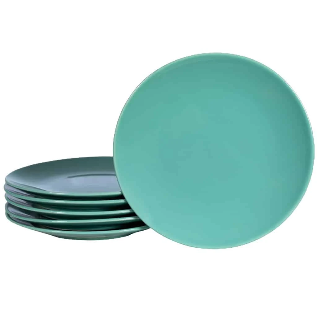 Set 6 Teller Dessert 20 cm turcoaz lagun