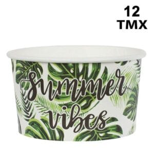 Boluri Carton Inghetata Frunze Verzi 