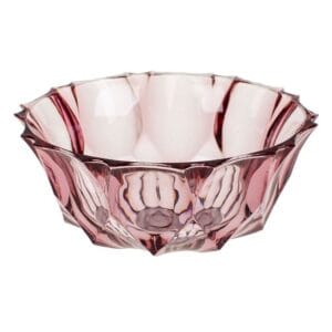 Bol Rotund Mov Model Diamant din Plastic 290ml