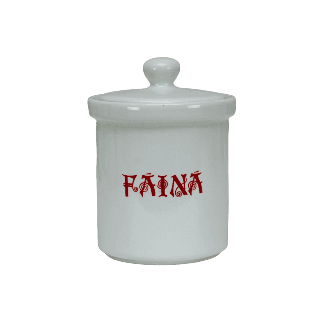 Cutie faina 600 g, Cesiro Accesorii servire, Alb