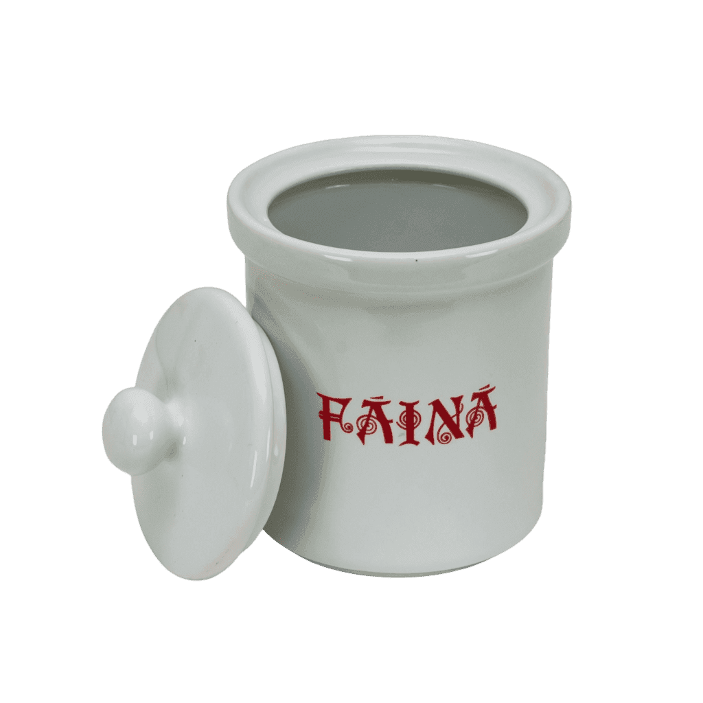 Cutie faina 600 g, Cesiro Accesorii servire, Alb - imagine 2