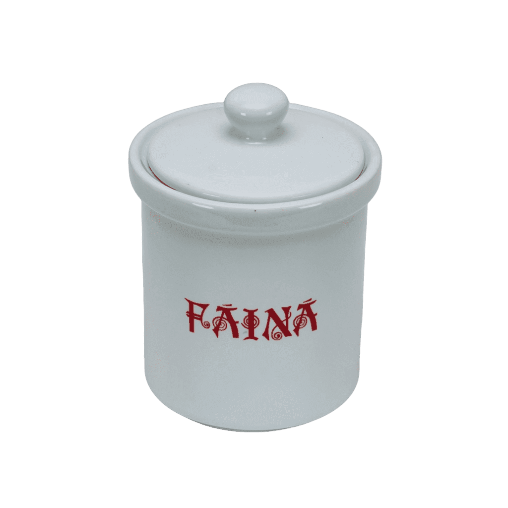 Cutie faina 600 g, Cesiro Accesorii servire, Alb - imagine 5