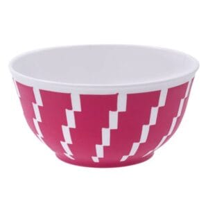 Bol din Plastic Fucsia Alb 350ml