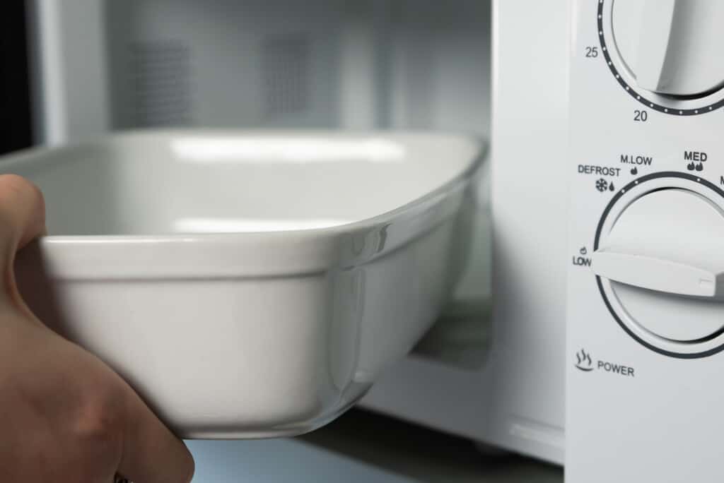 Vas termorezistent 29.5 X 21 X 6.5 cm, Alb - imagine 6