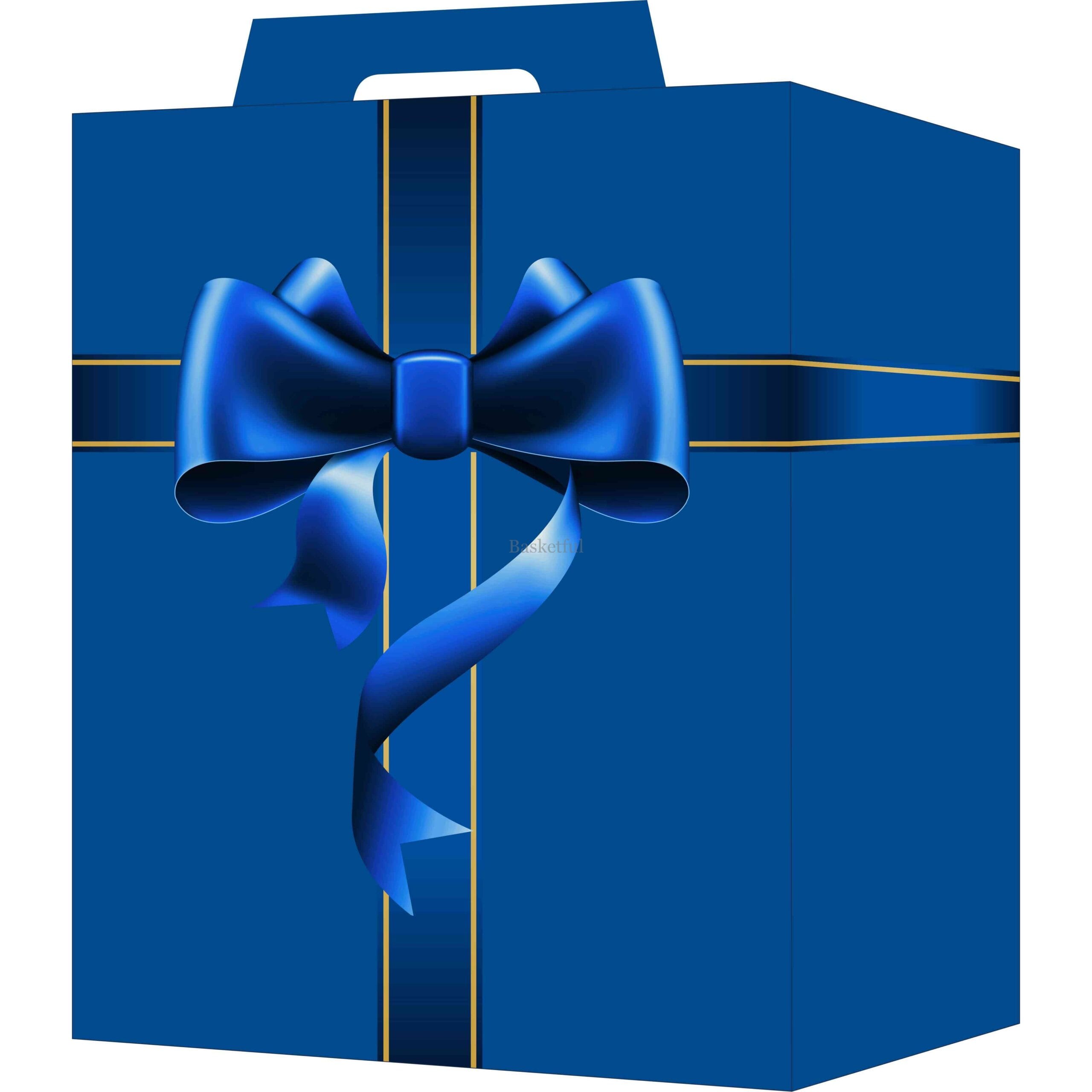 Cutie Cadou Albastru Pentru Set Farfurii 12/16/18 Piese