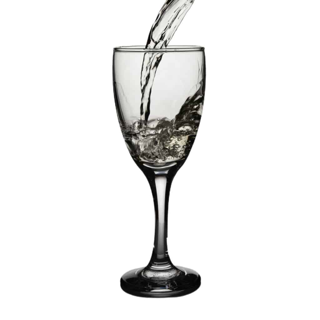 Set 6 pahare cu picior din sticla de 225 ml, Cesiro - imagine 5