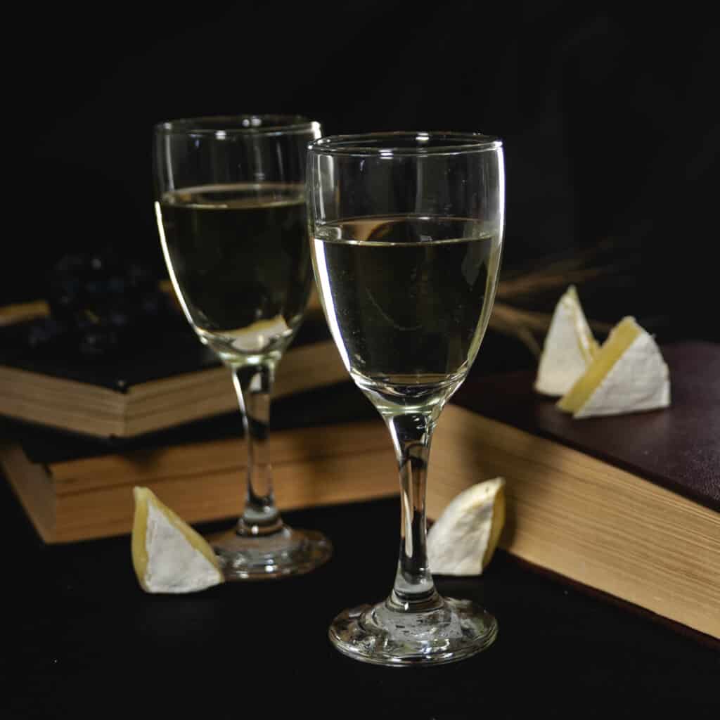 Set 6 pahare cu picior din sticla de 225 ml, Cesiro - imagine 4