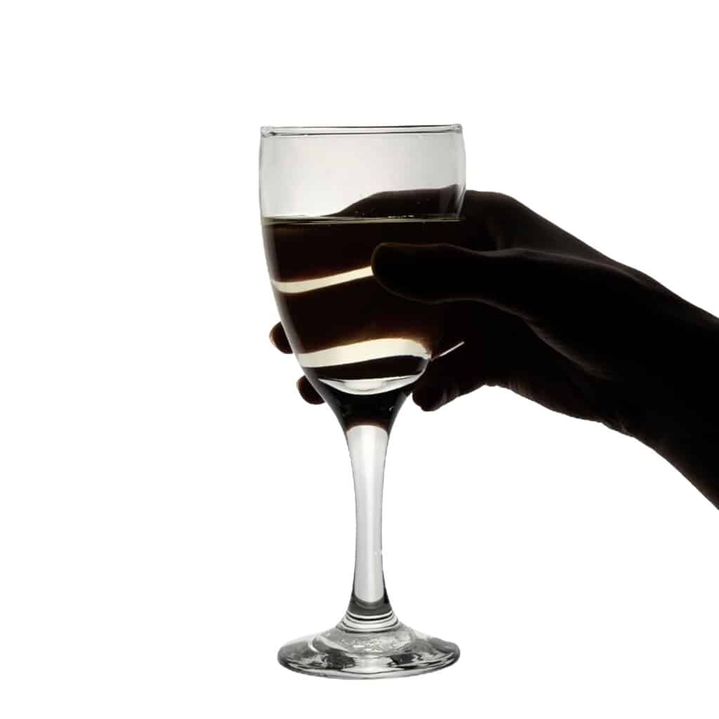 Set 6 pahare cu picior din sticla de 225 ml, Cesiro - imagine 3