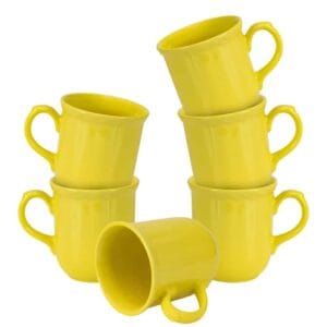 Set 6 cani Galben, 300 ml