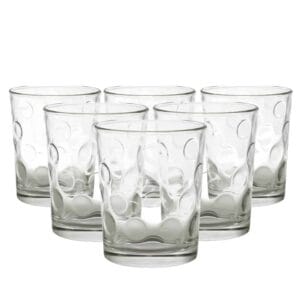 Set 6 pahare de 155 ml din sticla, Cesiro
