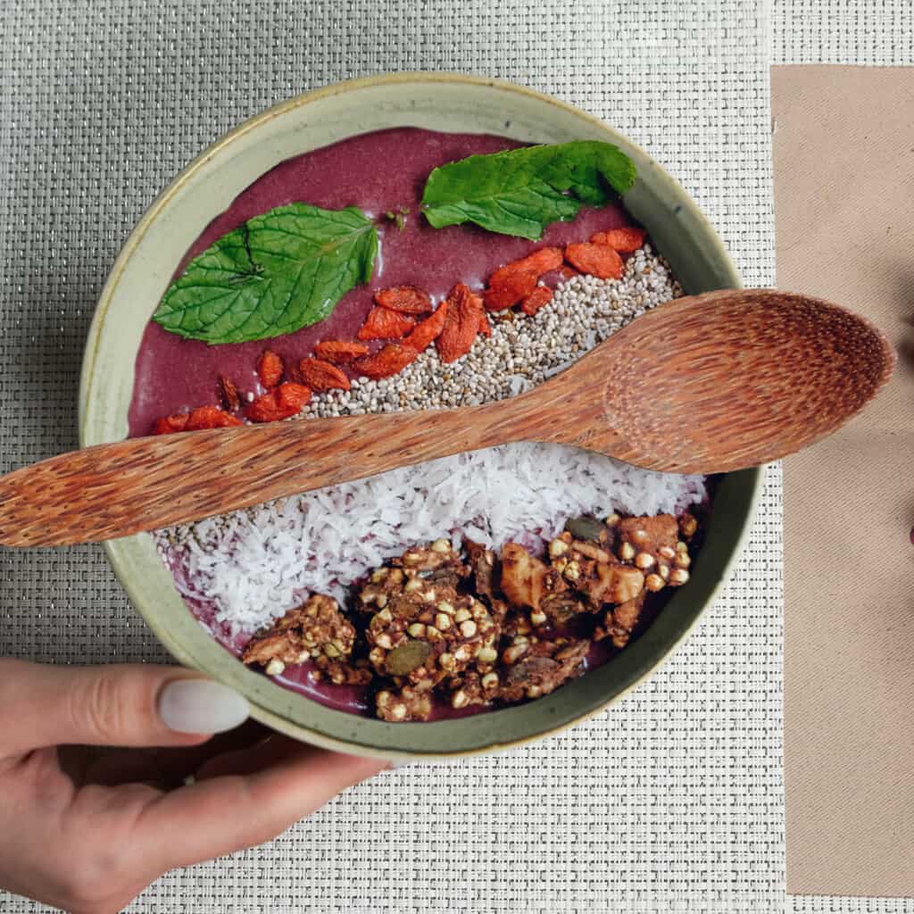 Set farfurii 12 piese, 4 persoane, Sand, Alb Ivoire lucios, gri-verzui - imagine 4