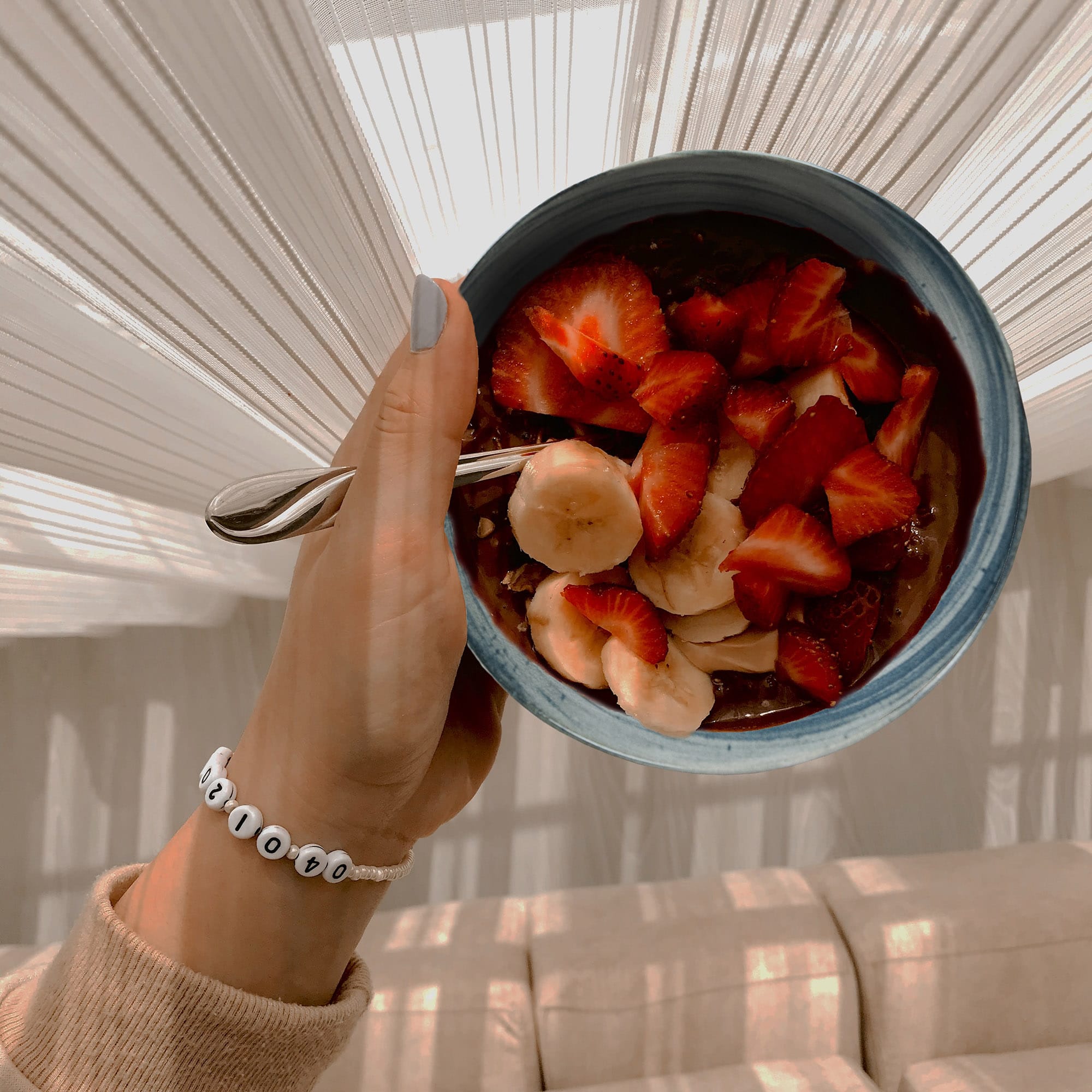 Set farfurii 16 piese, 4 persoane, Whirlwind, Alb Ivoire cu negru - imagine 7