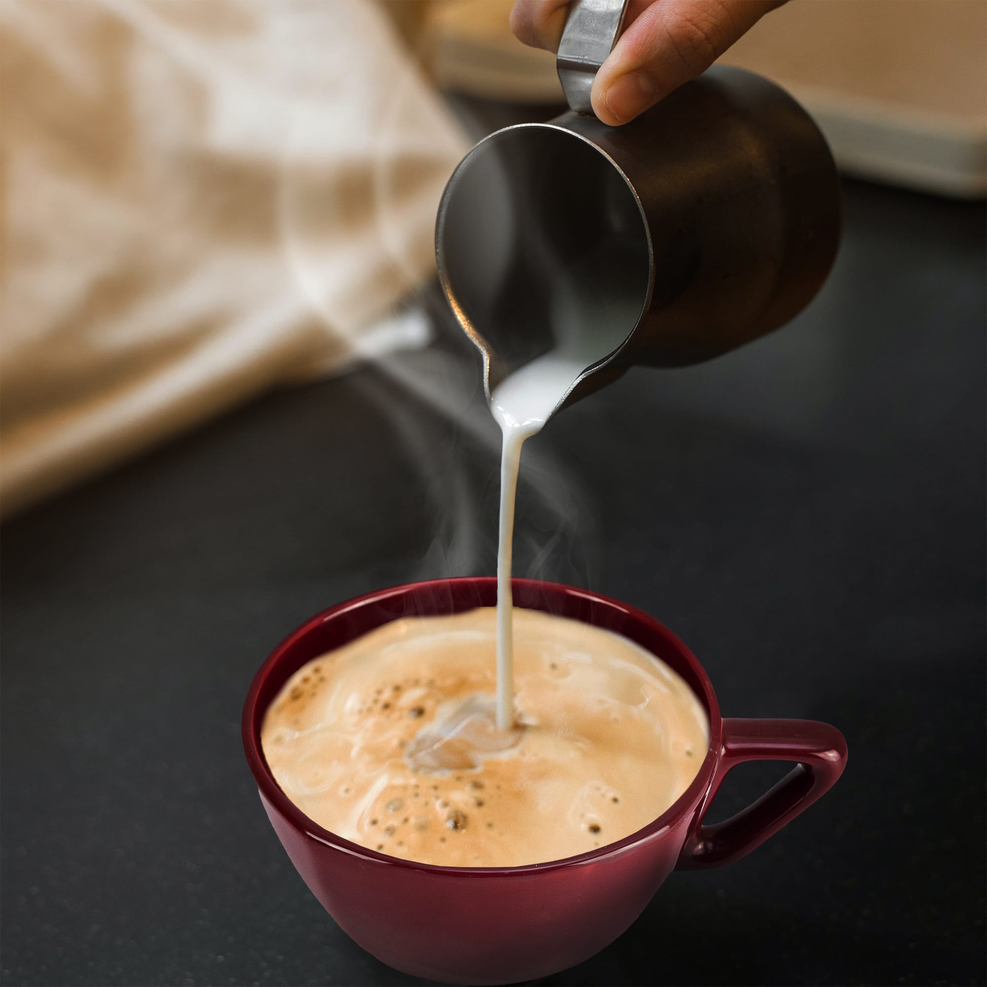 Set 6 cani jumbo, Cesiro, 400 ml, Visiniu - imagine 3