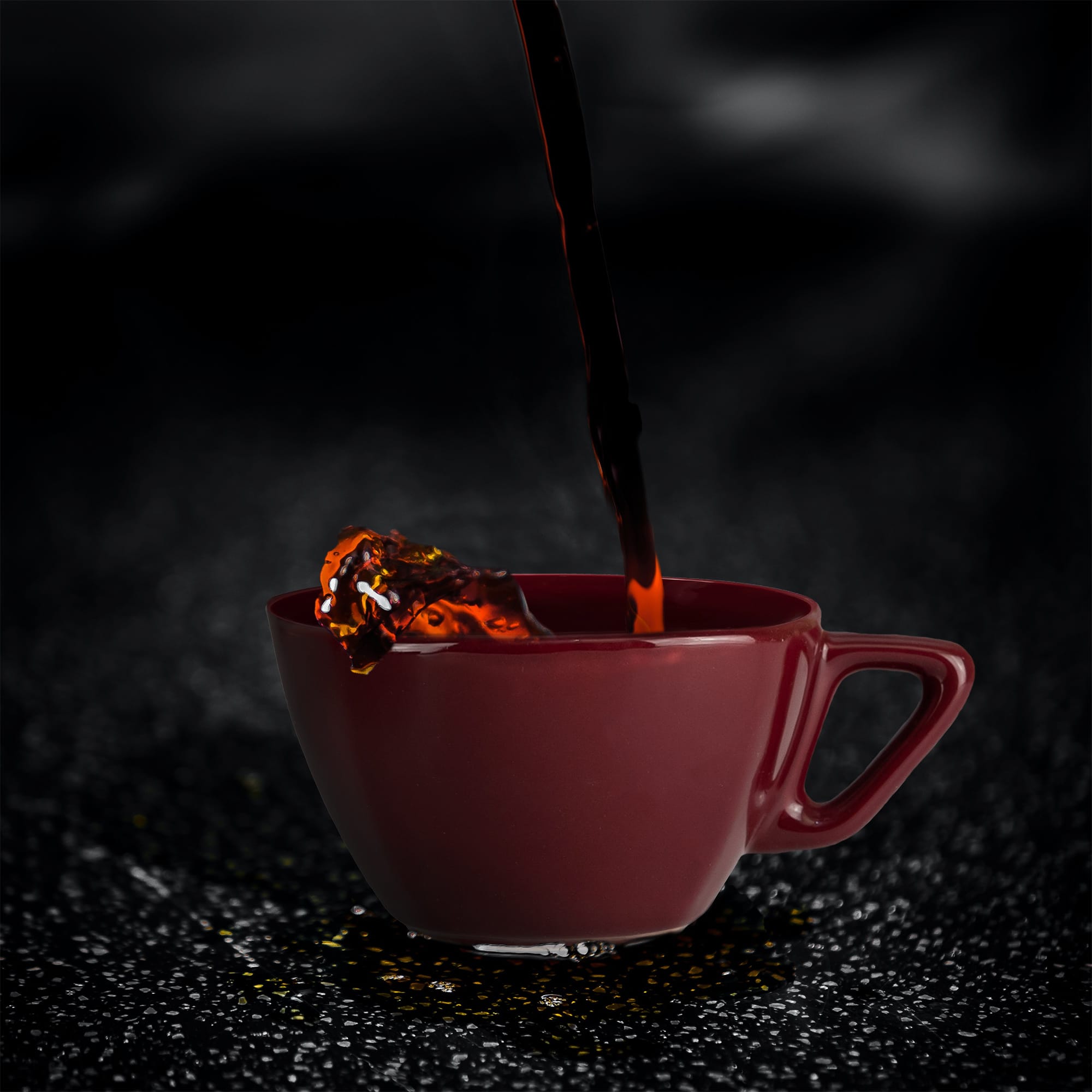 Set 6 cani jumbo, Cesiro, 400 ml, Visiniu - imagine 4