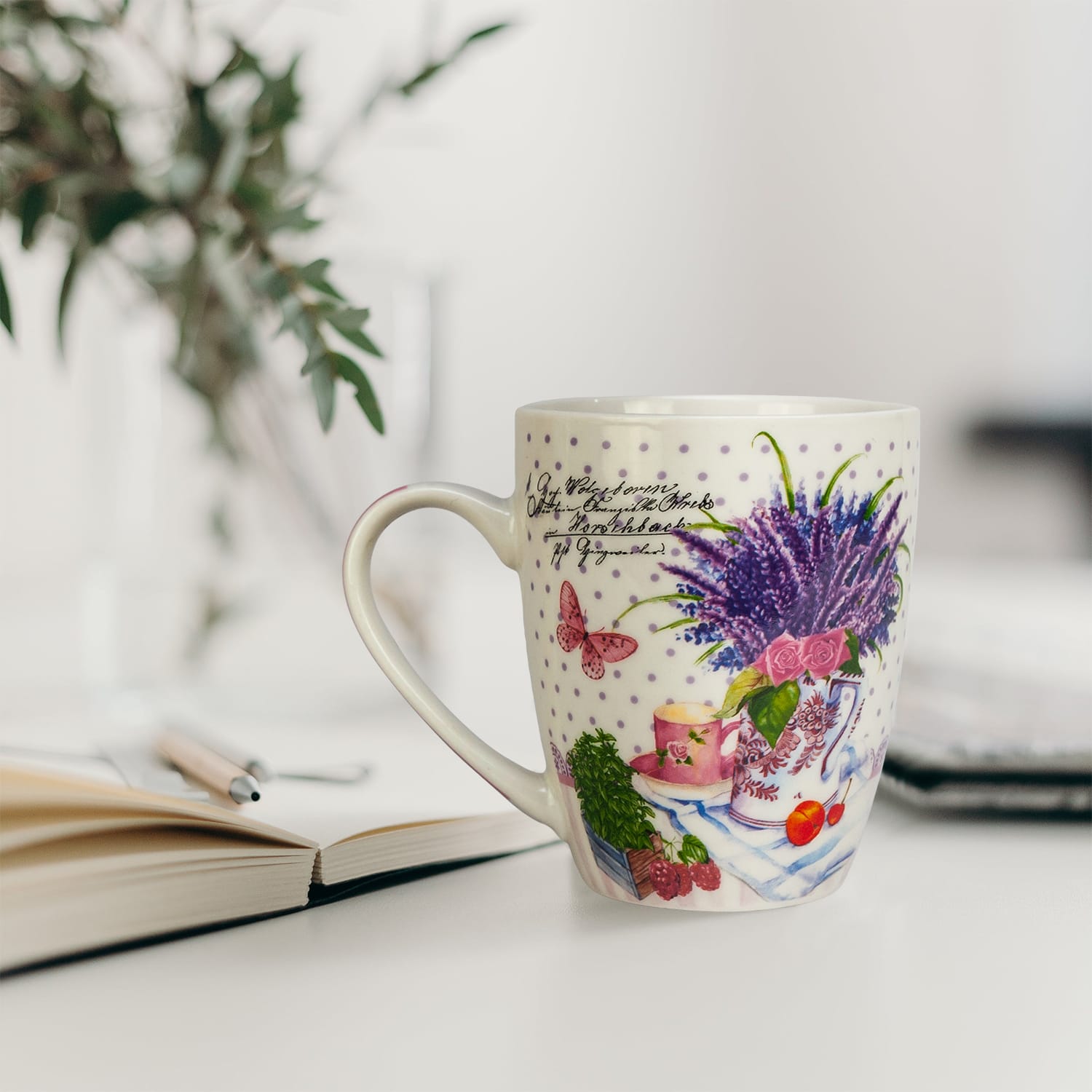 Cană Elegantă 350 ml în Cutie - Cadou Perfect pentru Atmosferă Cozy - imagine 5