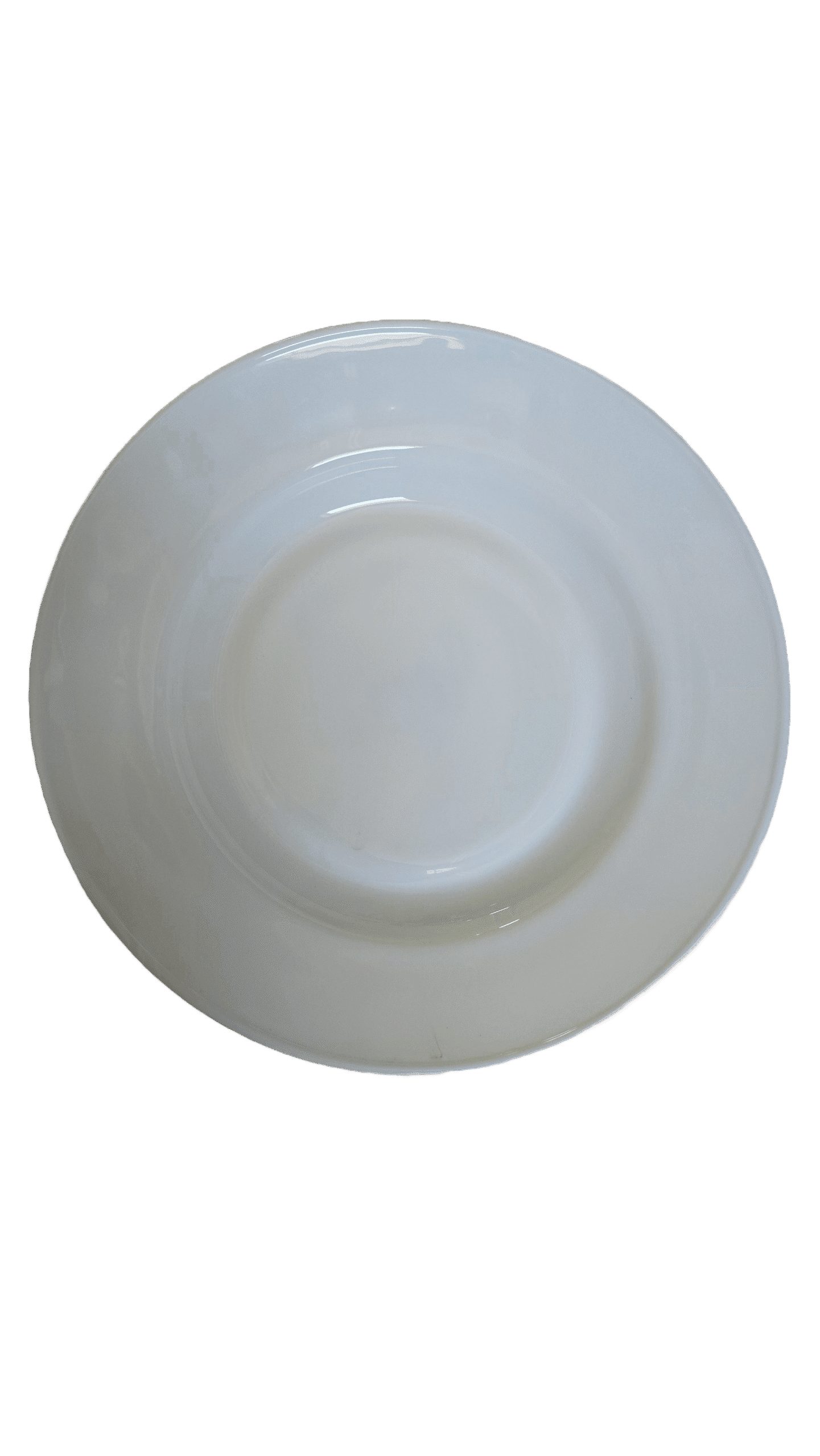 Farfurie adanca, Portelan, 20 cm, Alb