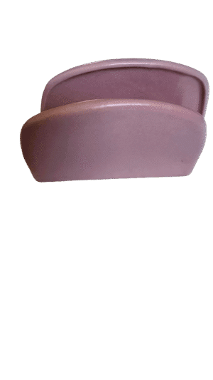 Suport servetele, Roz Mat, 11,4 cm