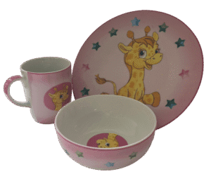 Set 3 piese pentru copii, Cu girafa