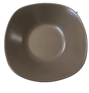 Salatiera, 1300 ml, Maro mat