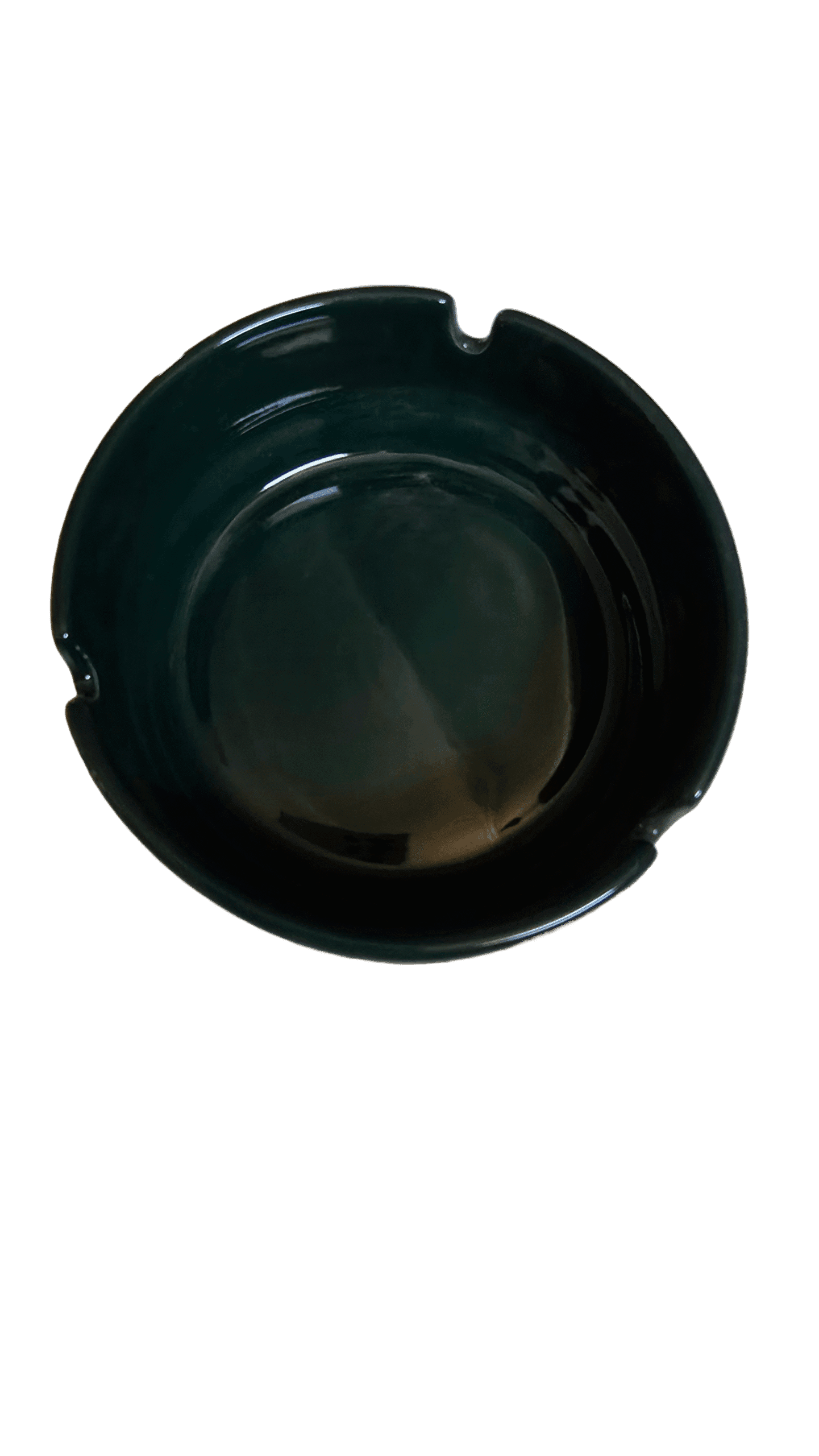 Scrumiera, 14 cm, Verde inchis