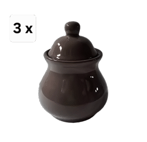 Set 3 doze condimente, 280 ml, Maro