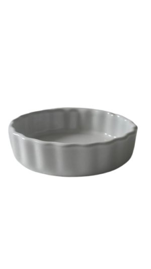 Vas termorezistent, 11 x3 cm, Cesiro, Alb