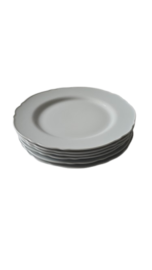 Set 6 farfurii intinse, 28 cm, Cesiro, Portelan