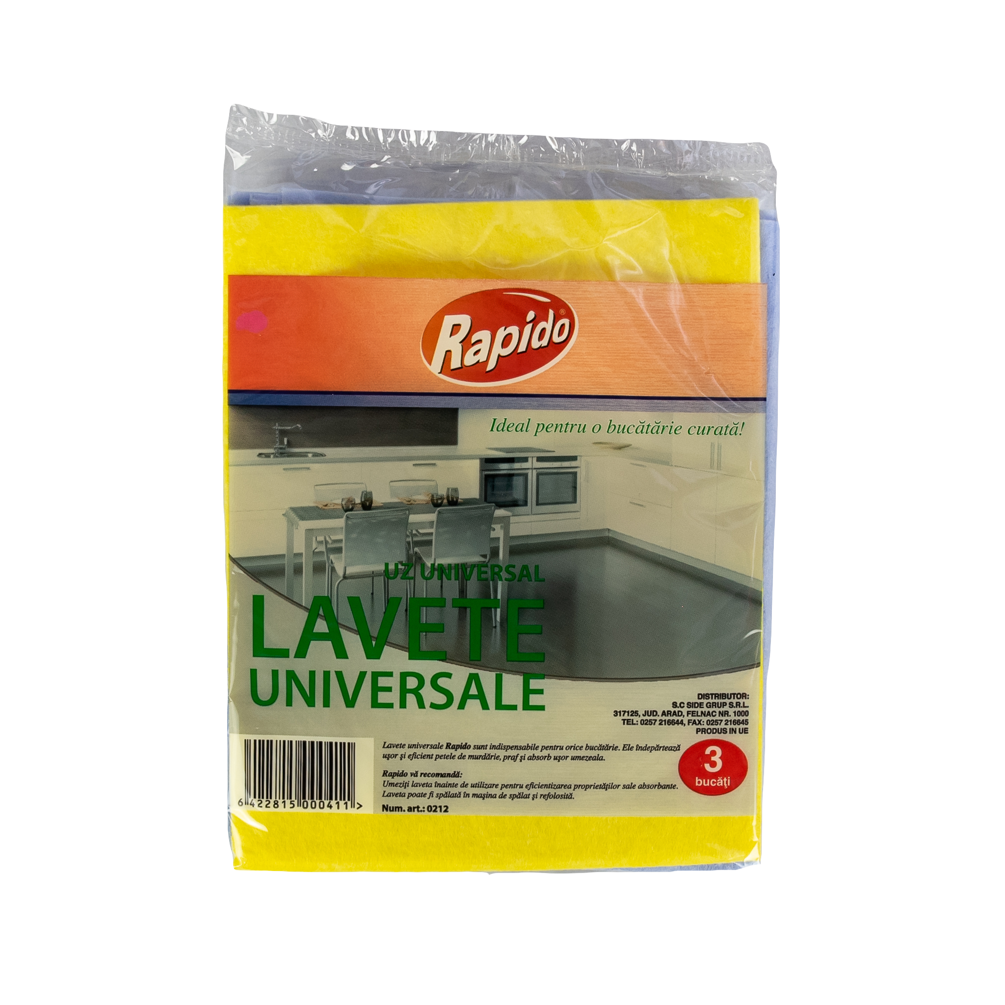 Lavete universale Lucia, 3buc/pac