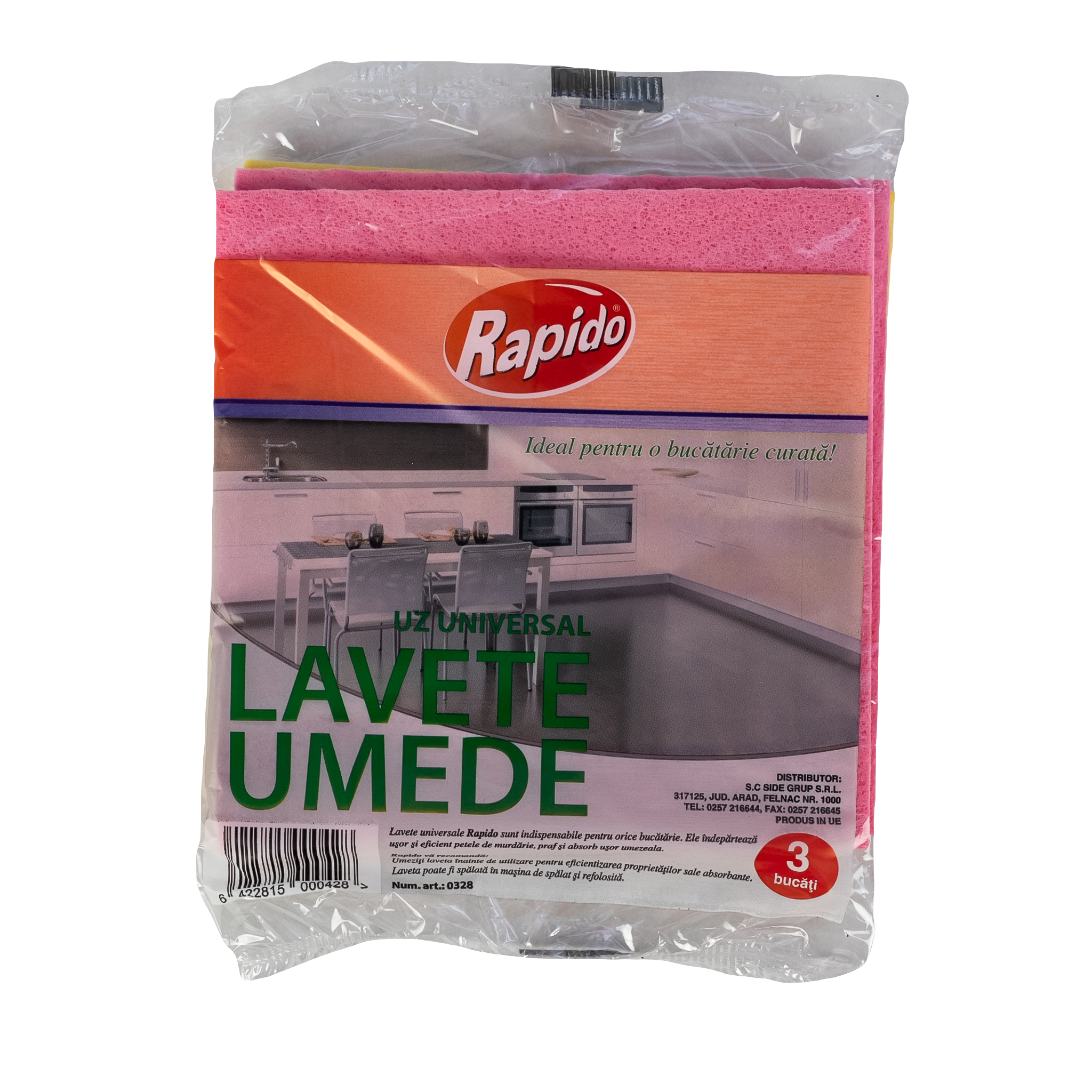 Lavete umede, 3 buc/set