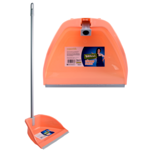 Faras cu coada flexibila ergonomic Brilli, plastic, peach