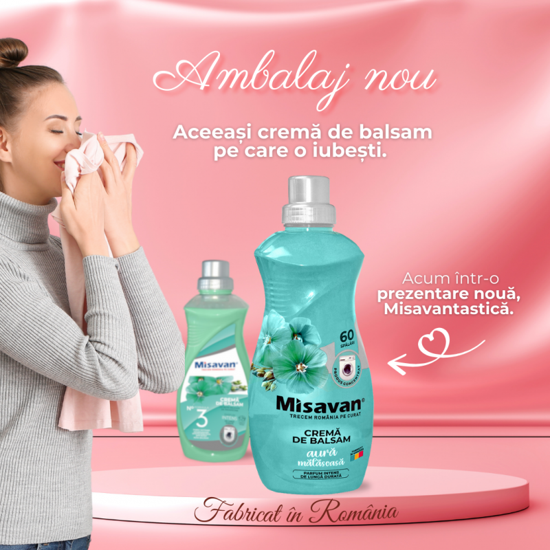 Crema de balsam rufe Misavan Aura matasoasa 1.5l - imagine 2