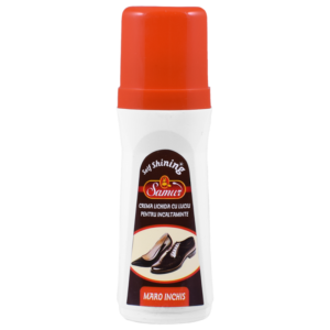 Crema lichida pentru pantofi, maro, 75ml